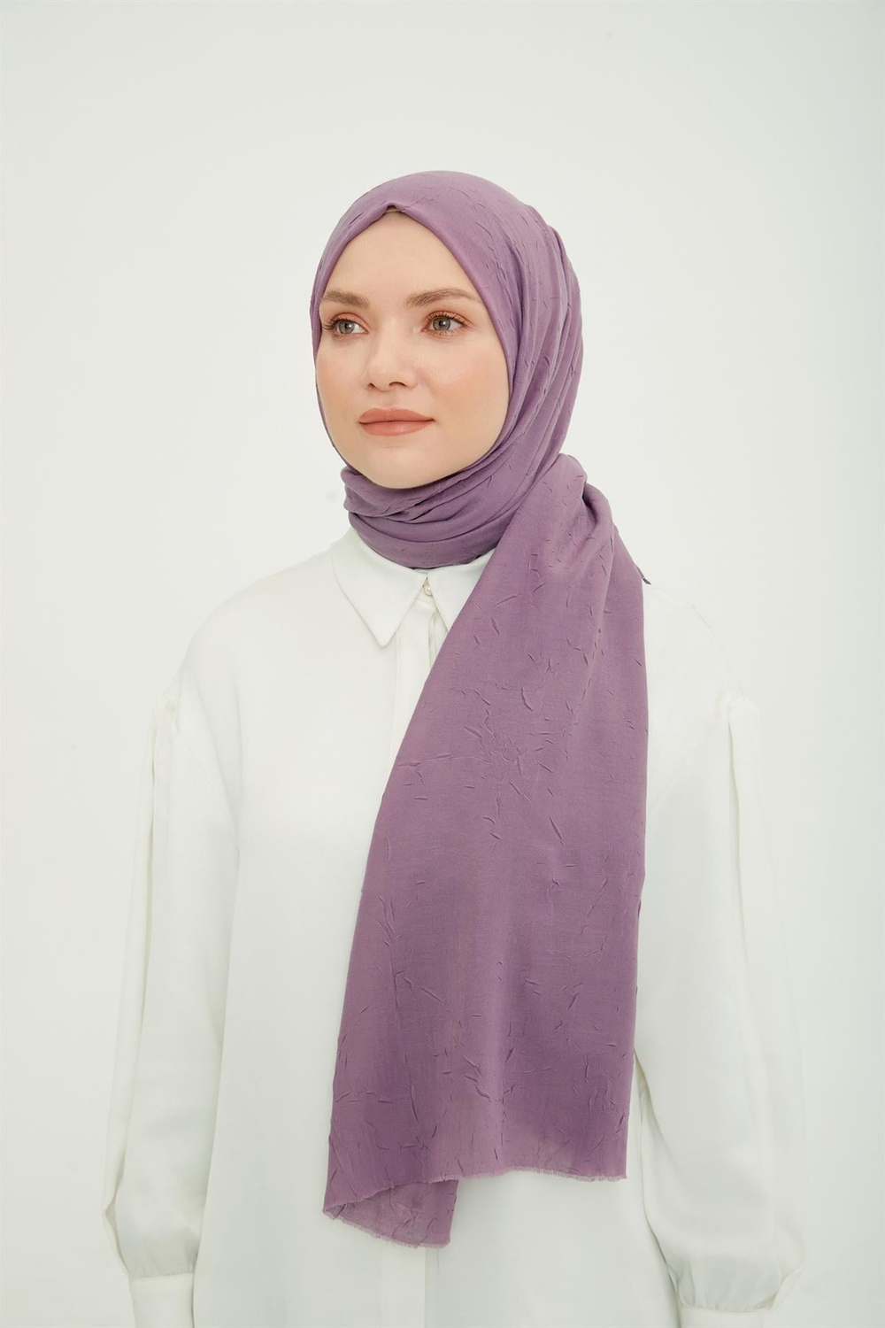 Armine Trend Bambu Şal - İncir Moru 40