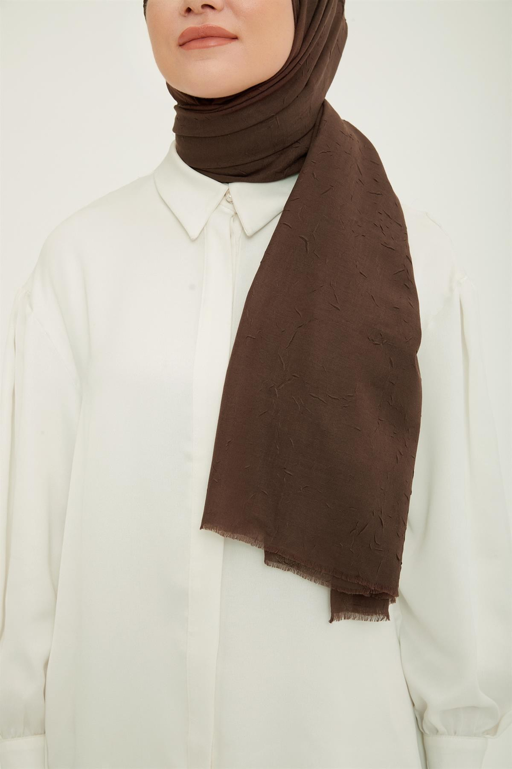 Armine Trend Bambu Şal - Kakao 48