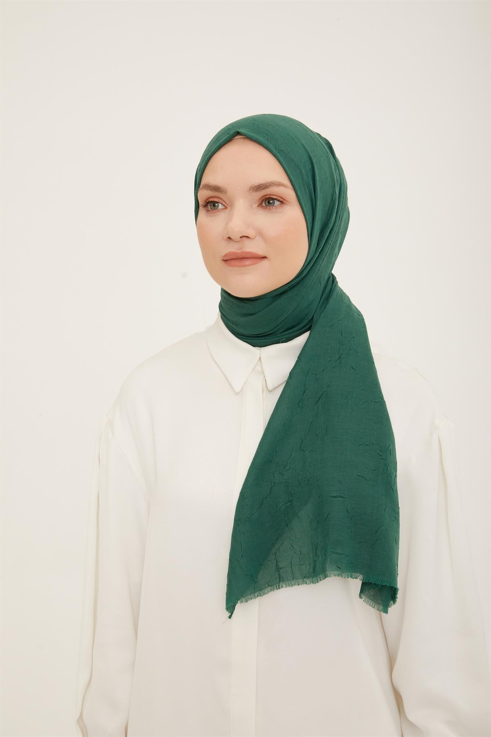 Armine Trend Bambu Şal - Zümrüt 38