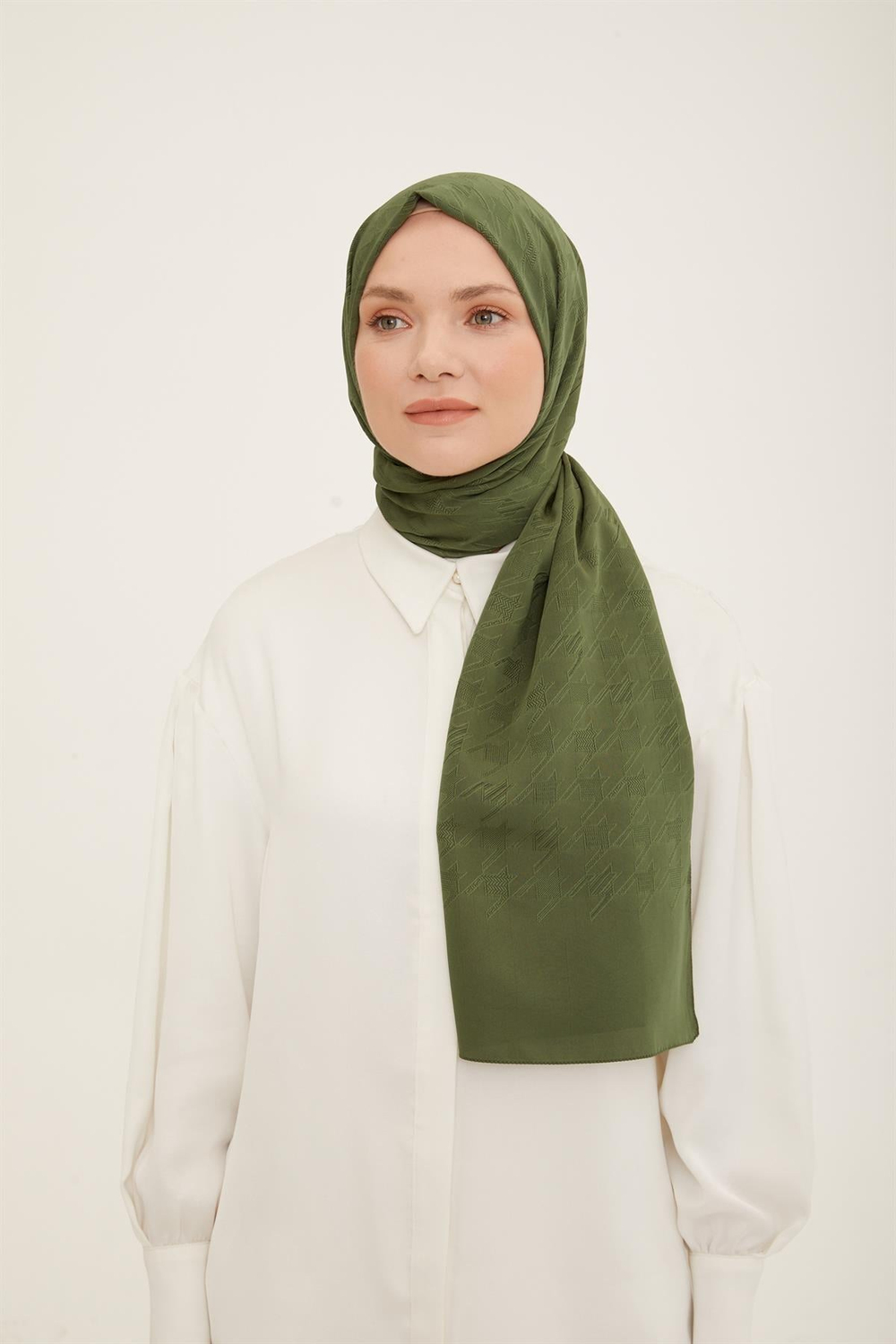 Armine Trend Capri Şal - 2 - Haki 16