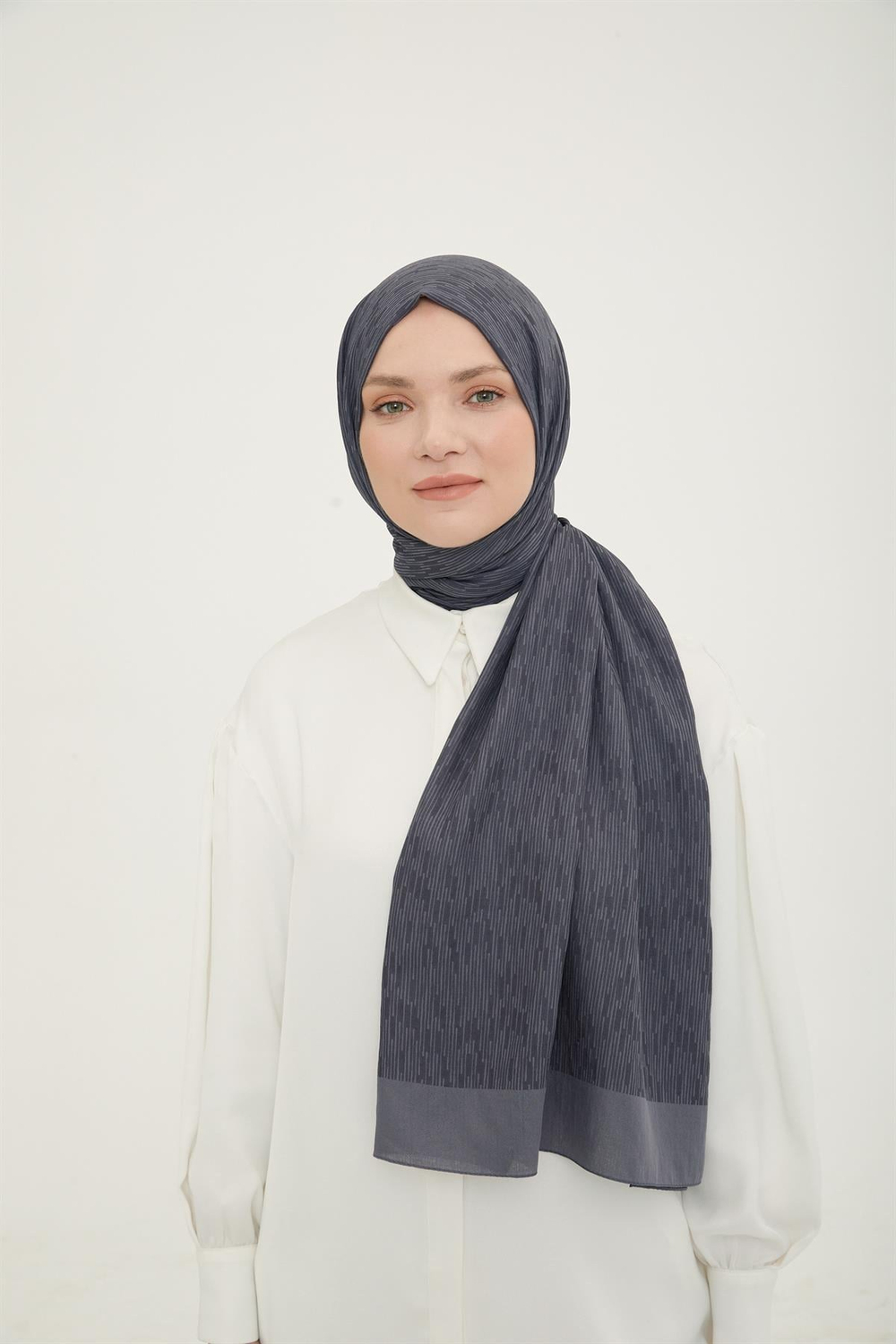 Armine Trend Ultra Light Şal - 10 - Füme 23021
