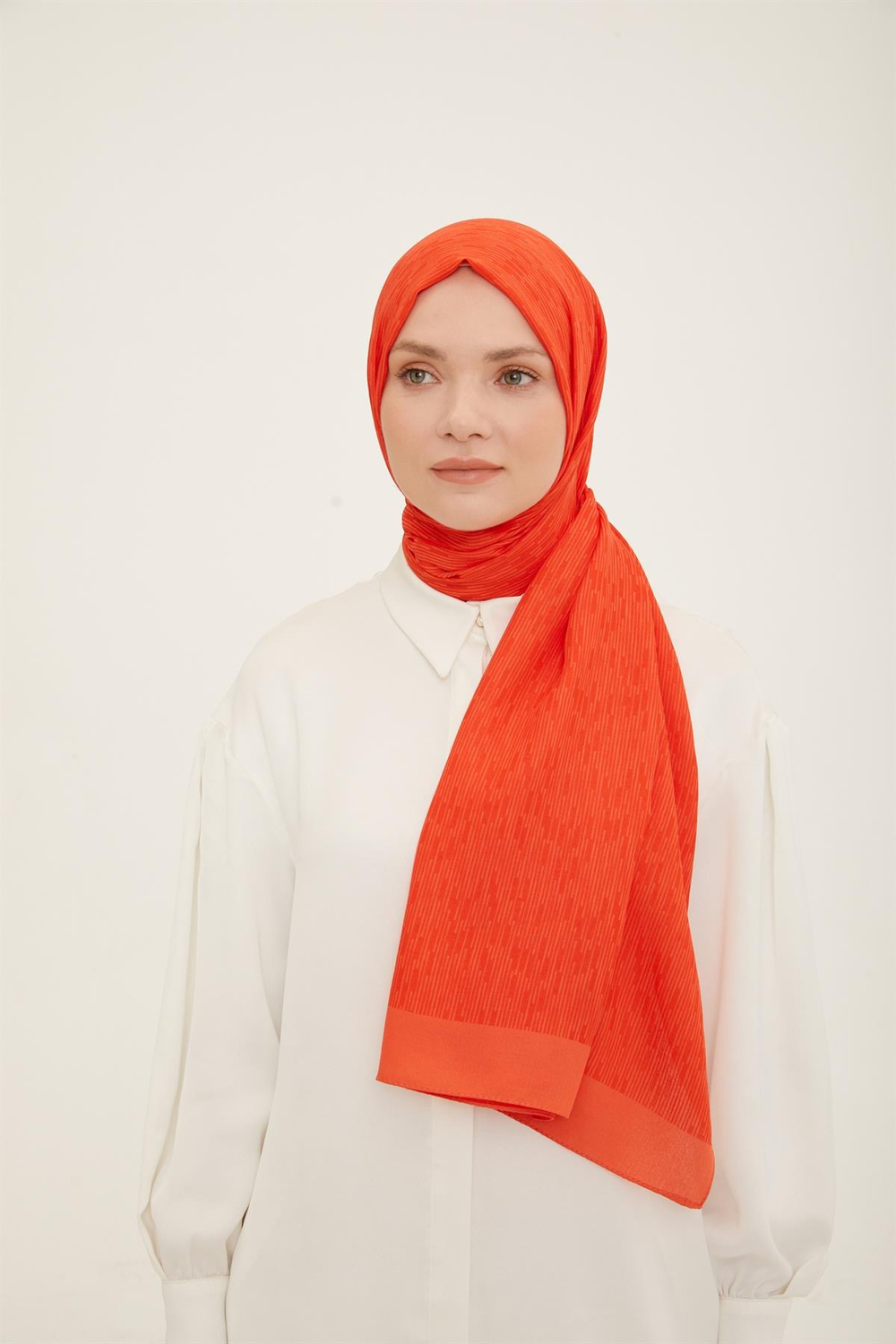 Armine Trend Ultra Light Şal - 10 - Turuncu 23038