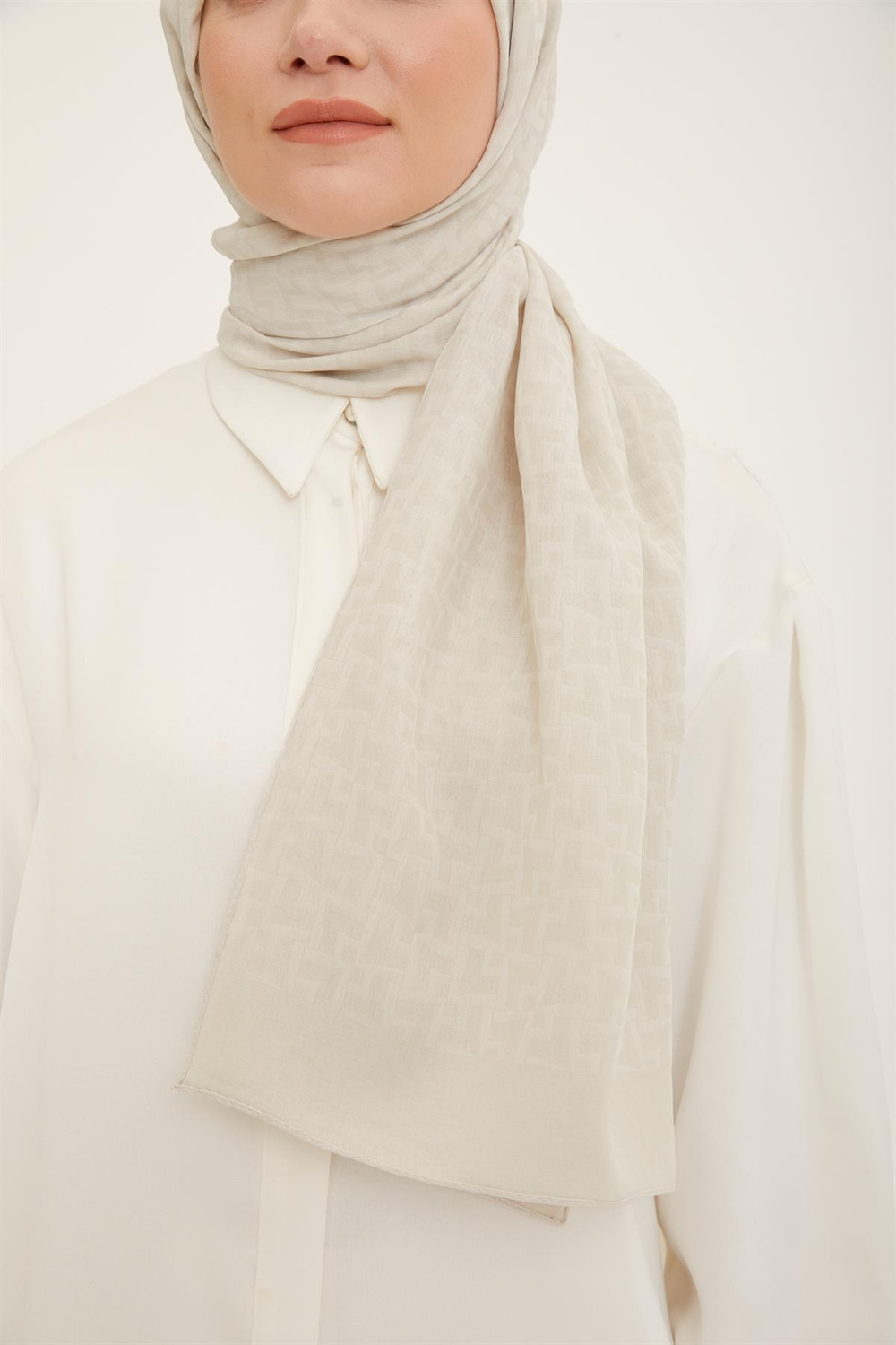 Armine Trend Ultra Light Şal - 11 - Bej 23004