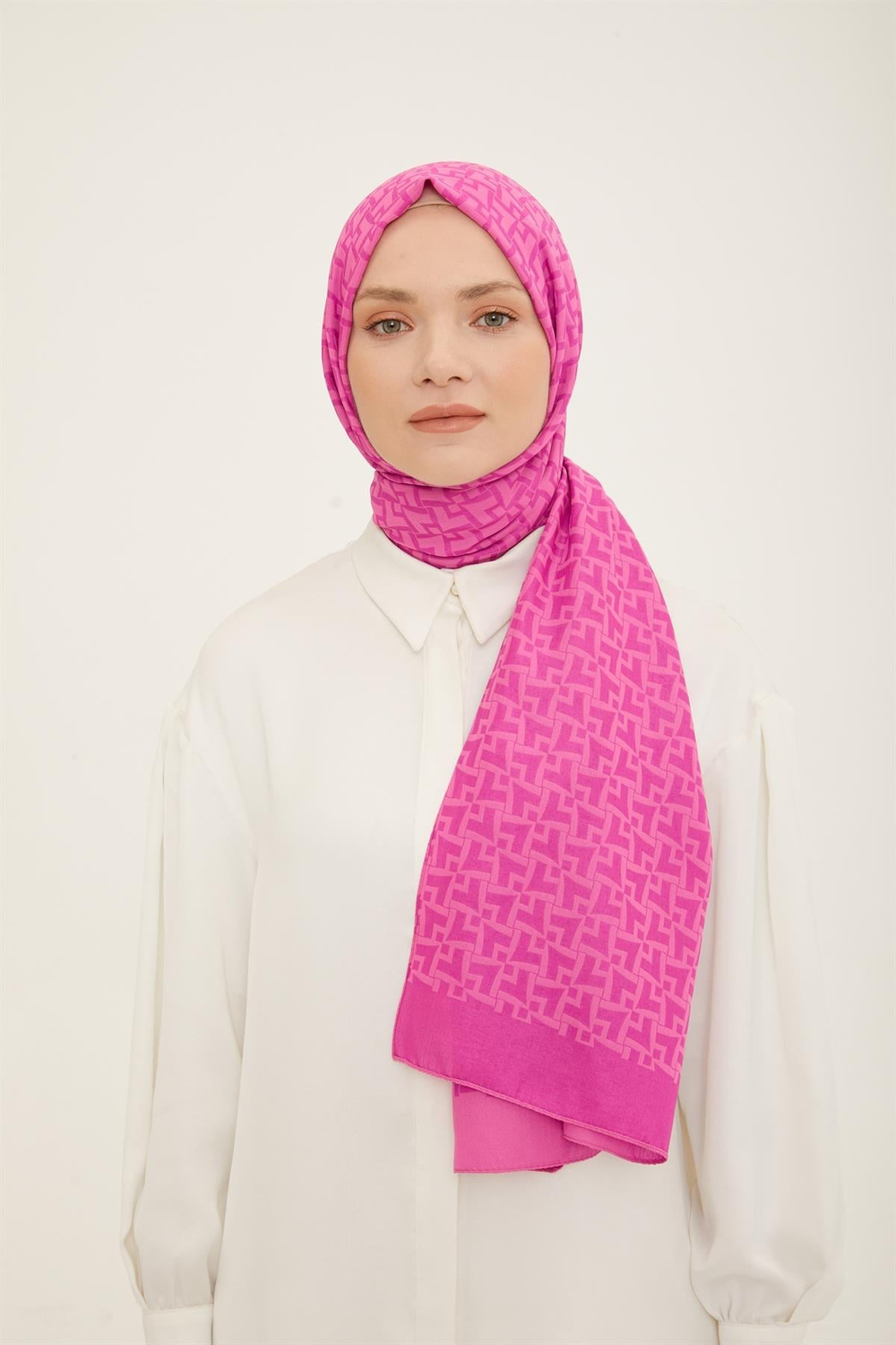 Armine Trend Ultra Light Şal - 11 - Fuşya 23070