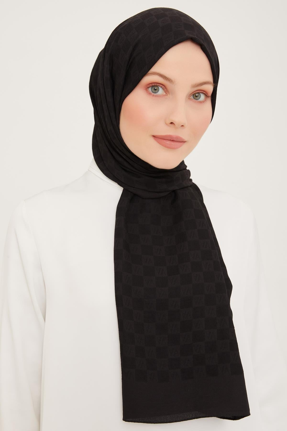 Armine Trend Ultra Light Şal - 14 - Siyah 83