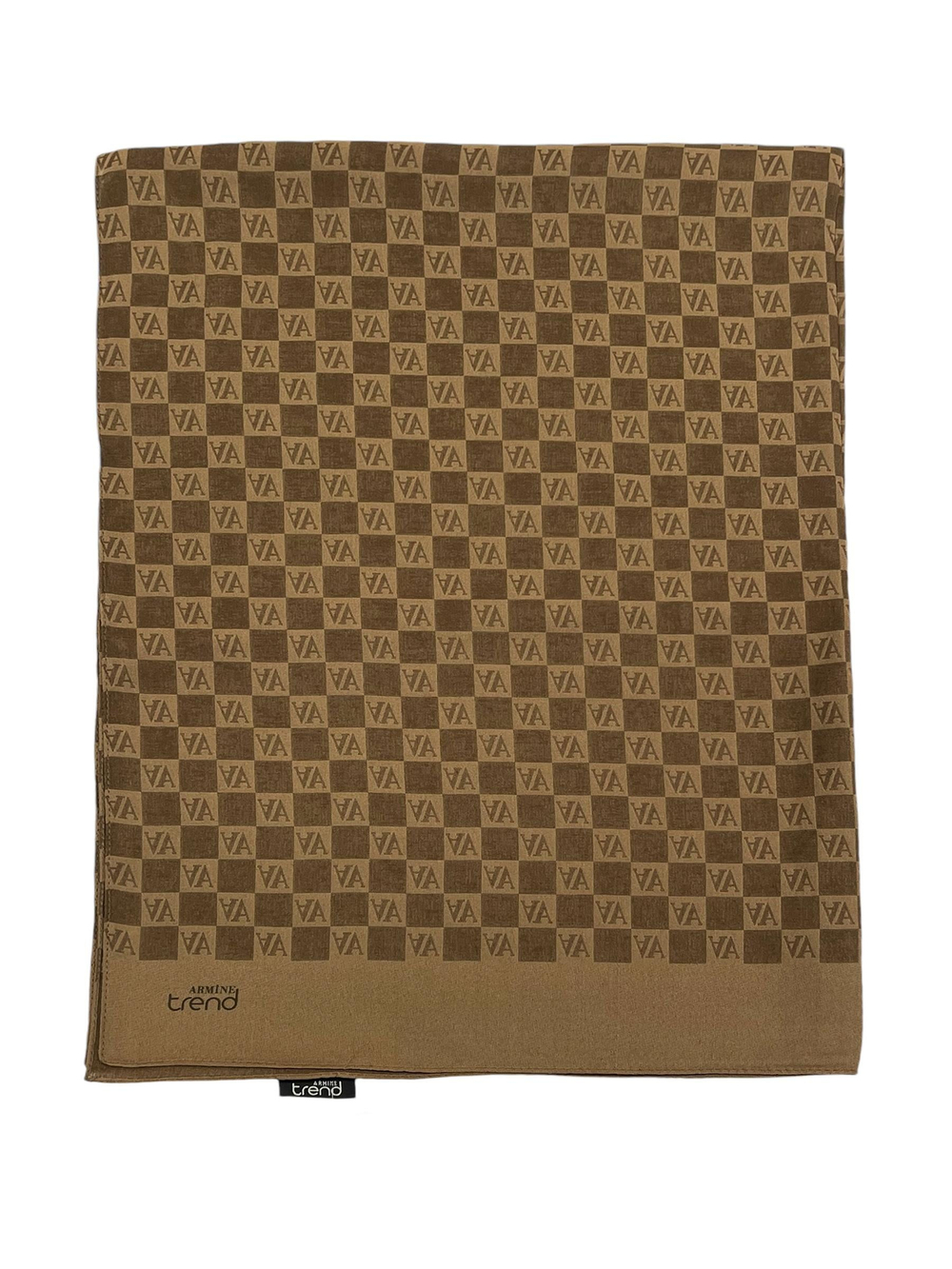 Armine Trend Ultra Light Şal - 18 - Kahve 23028
