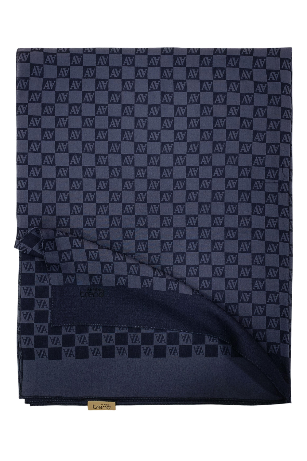 Armine Trend Ultra Light Şal - 18 - Koyu İndigo 23049