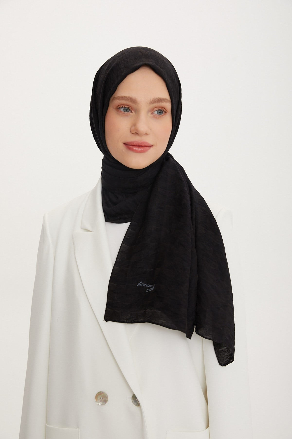 Armine Trend Vega Şal - Siyah 3493