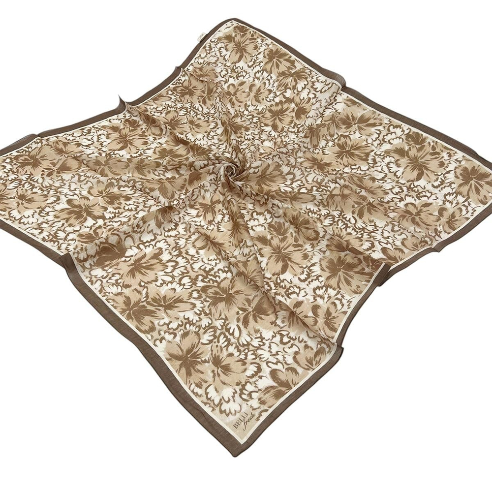 Belli Fresh Rozy Eşarp - 3335-19 Sütlü Kahve