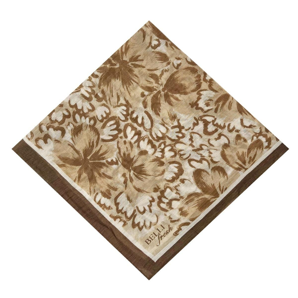 Belli Fresh Rozy Eşarp - 3335-19 Sütlü Kahve