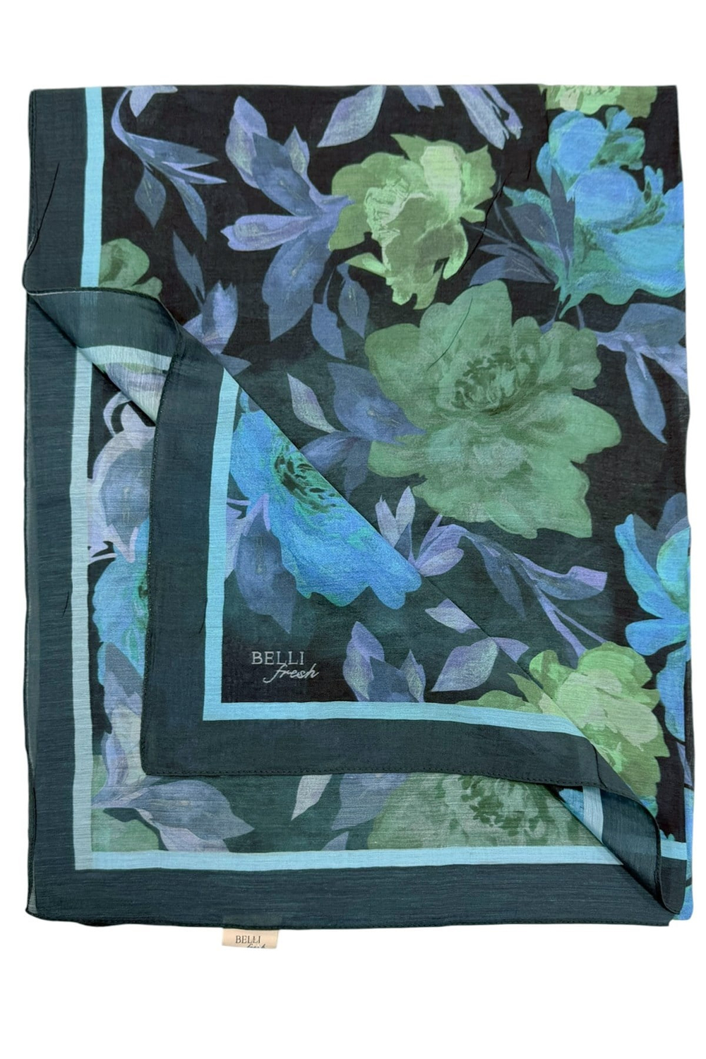 Belli Fresh Sanda Şal - 1362-103 Lacivert Mavi