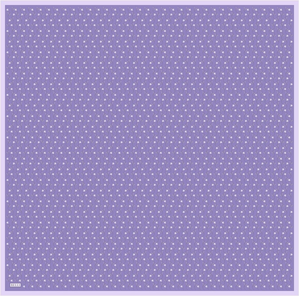 Belli İpek Eşarp - 4001-35 Lavanta Twill