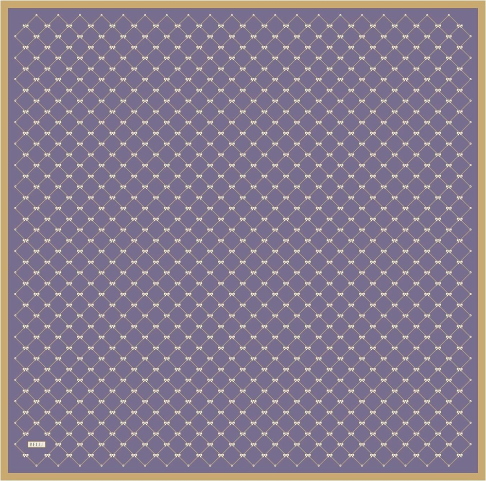 Belli İpek Eşarp - 4006-53 Lila Twill