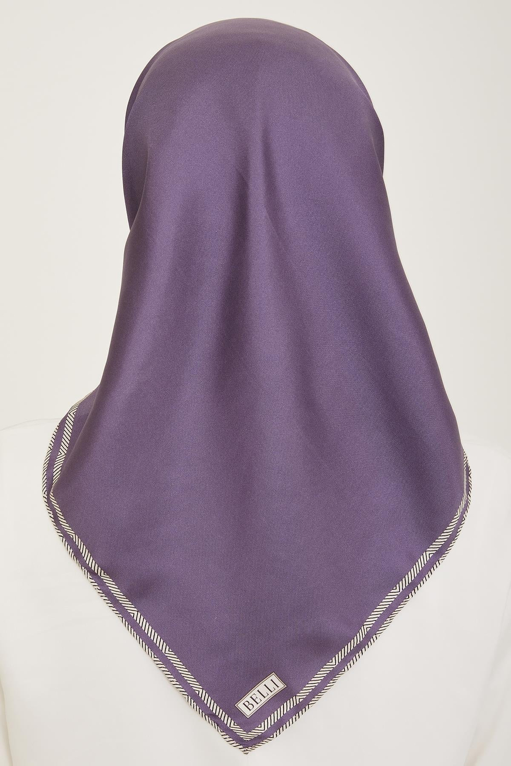 Belli İpek Eşarp - 4009-04 Mor Twill