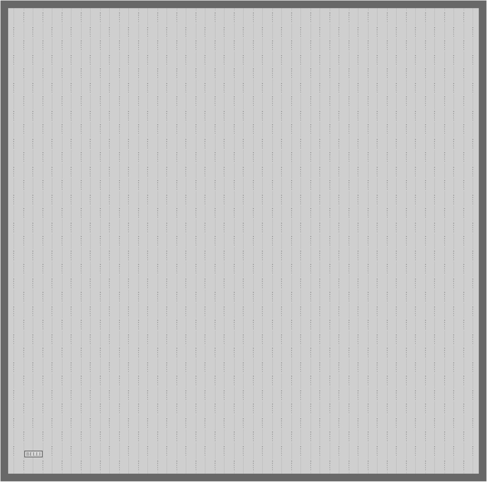 Belli Twill İpek Eşarp - 4061-33 Gümüş