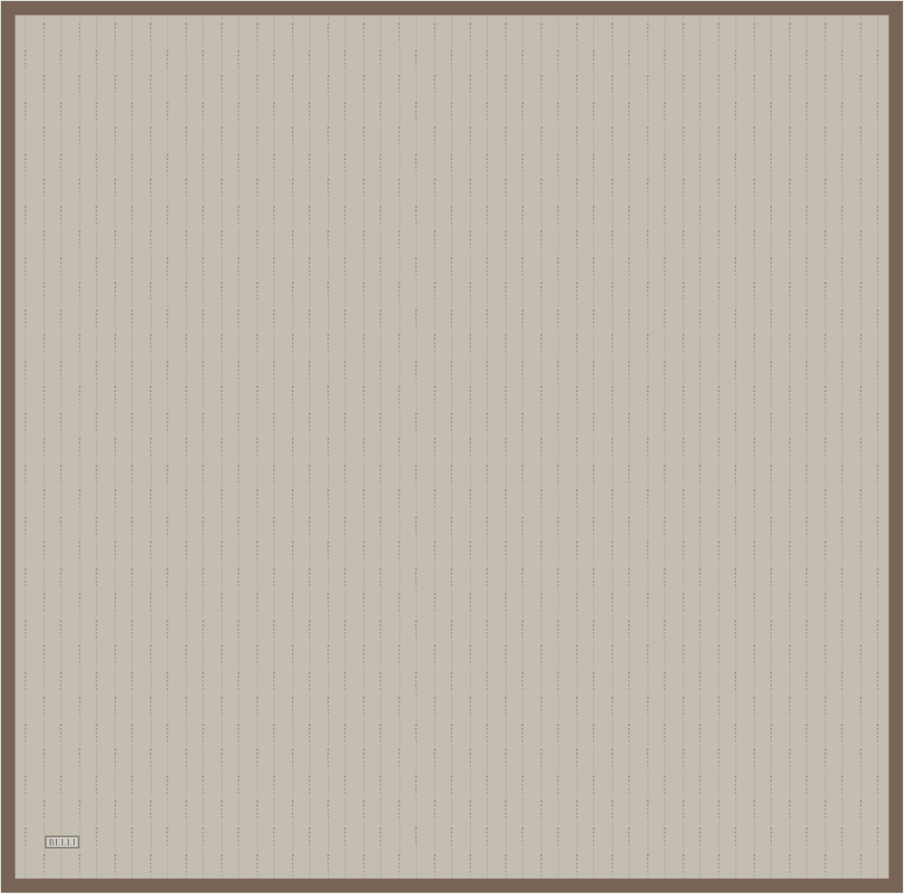 Belli Twill İpek Eşarp - 4061-52 Taş