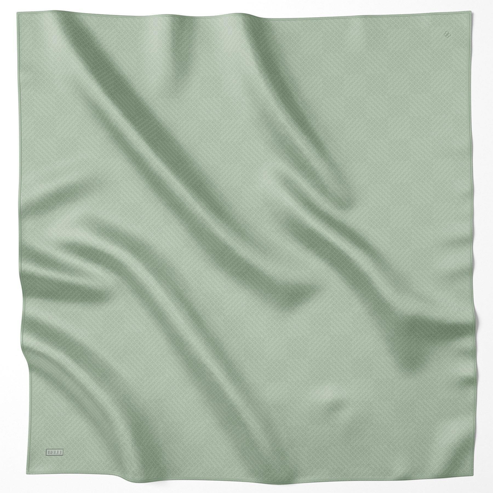 Belli İpek Eşarp - 4104-52 Mint Twill