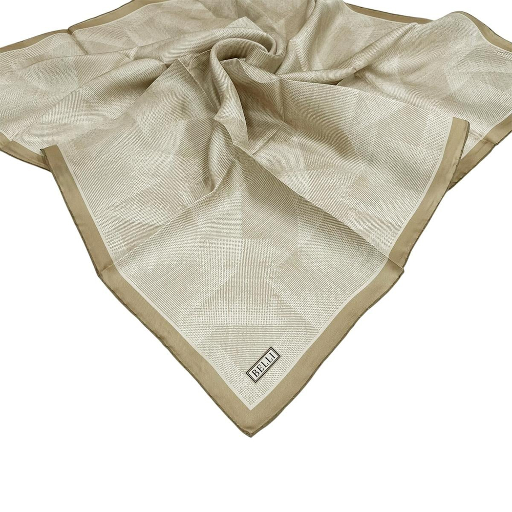 Belli İpek Eşarp - 4201-31 Bej Twill