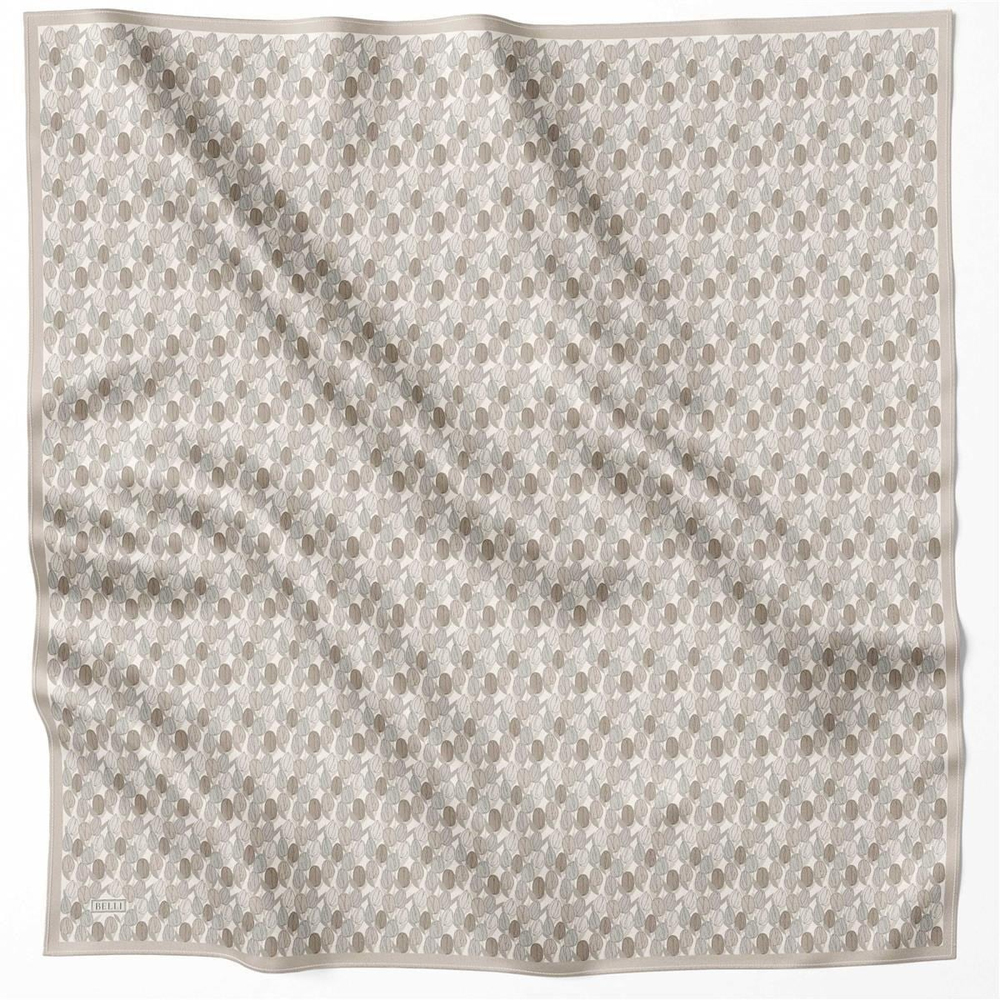 Belli İpek Eşarp - 4204-84 Taş Twill