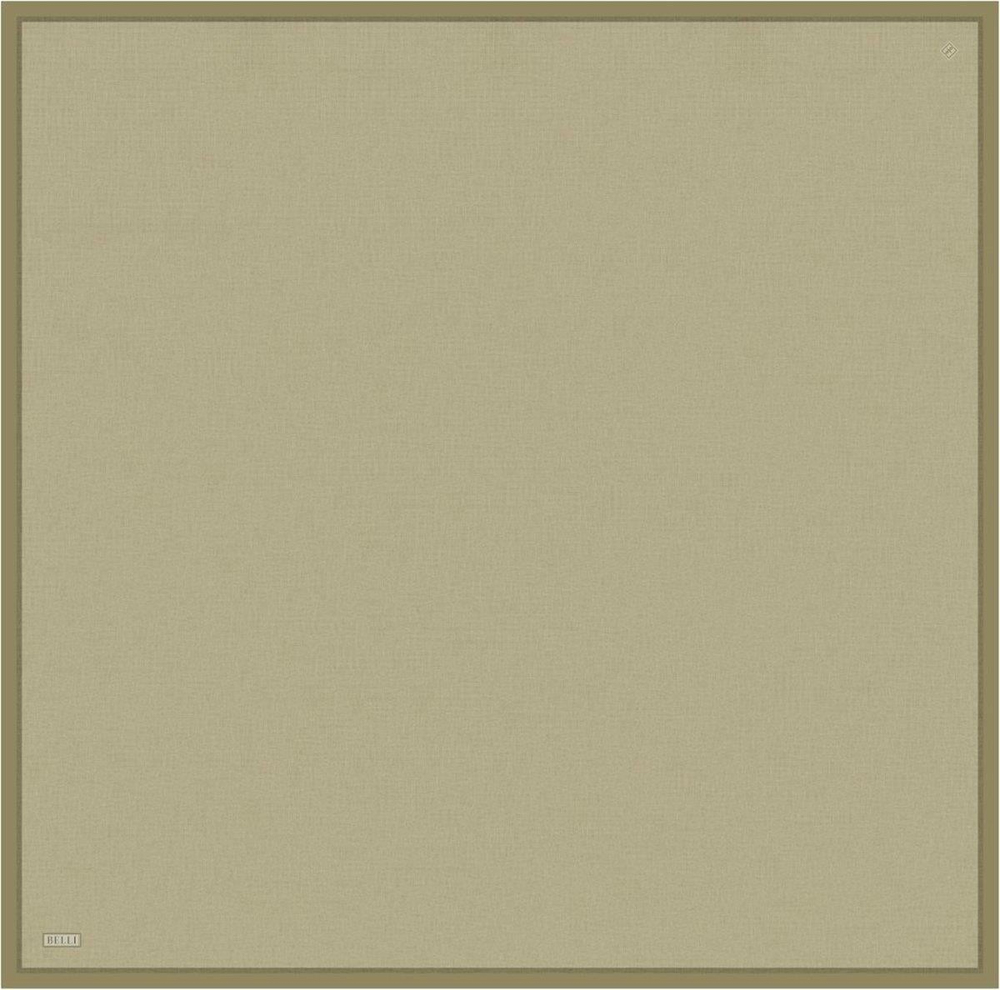 Belli İpek Eşarp - 4305-80 Haki Twill