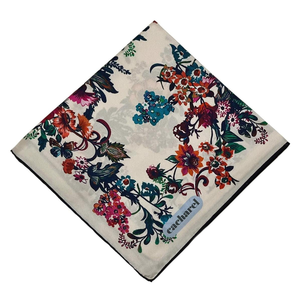 Cacharel İpek Eşarp Twill - 8862313-921 Ekru