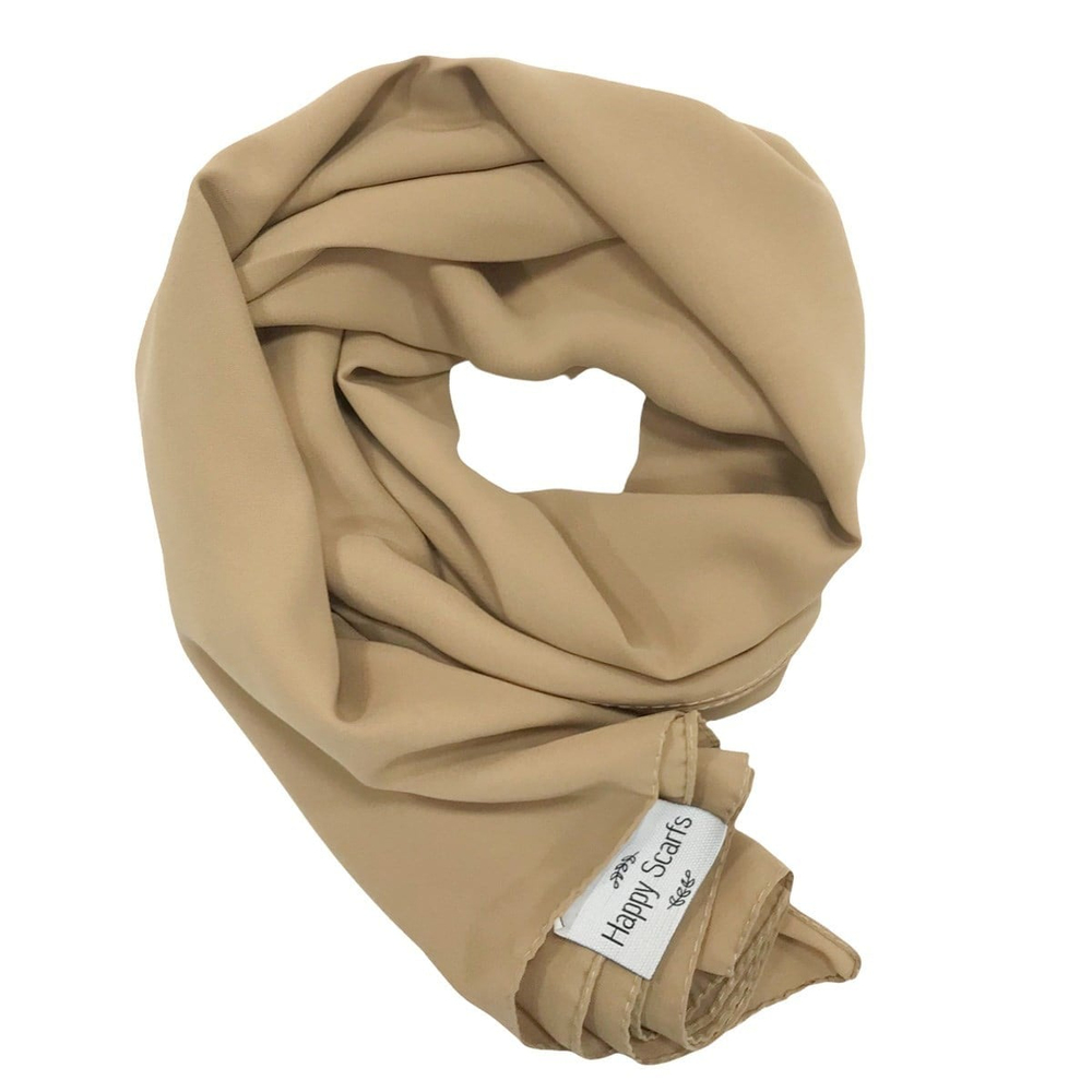 Happy Scarfs Medine İpeği Şal - Kum Beji
