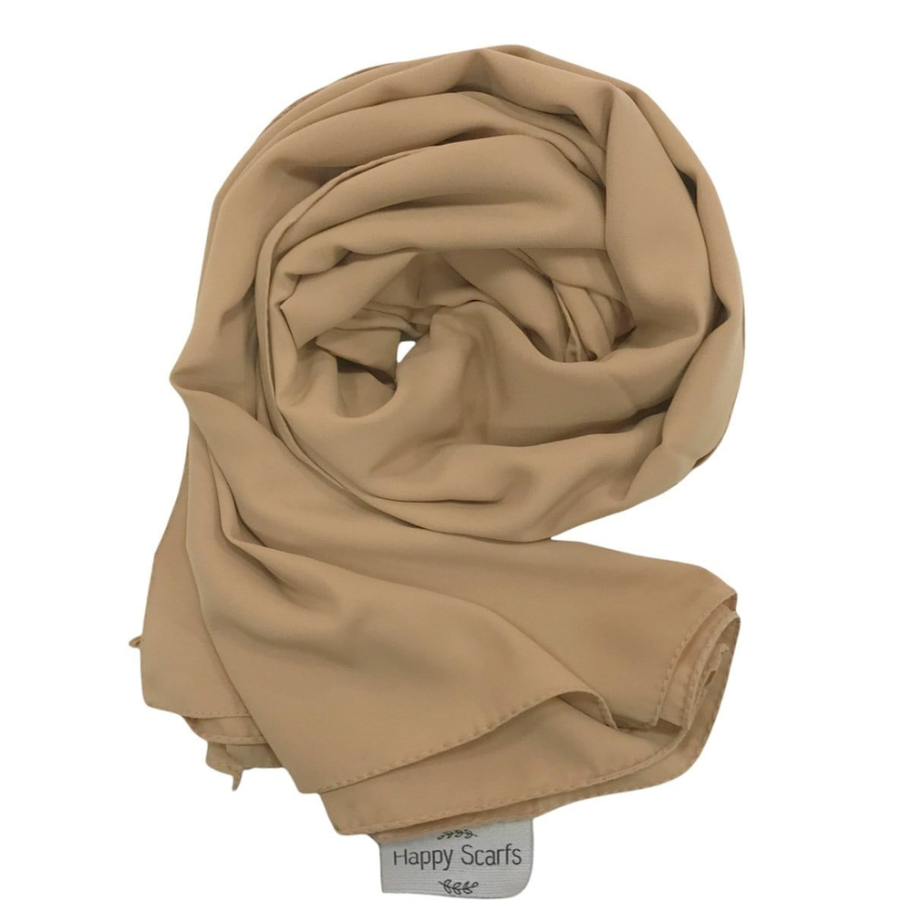 Happy Scarfs Medine İpeği Şal - Nude
