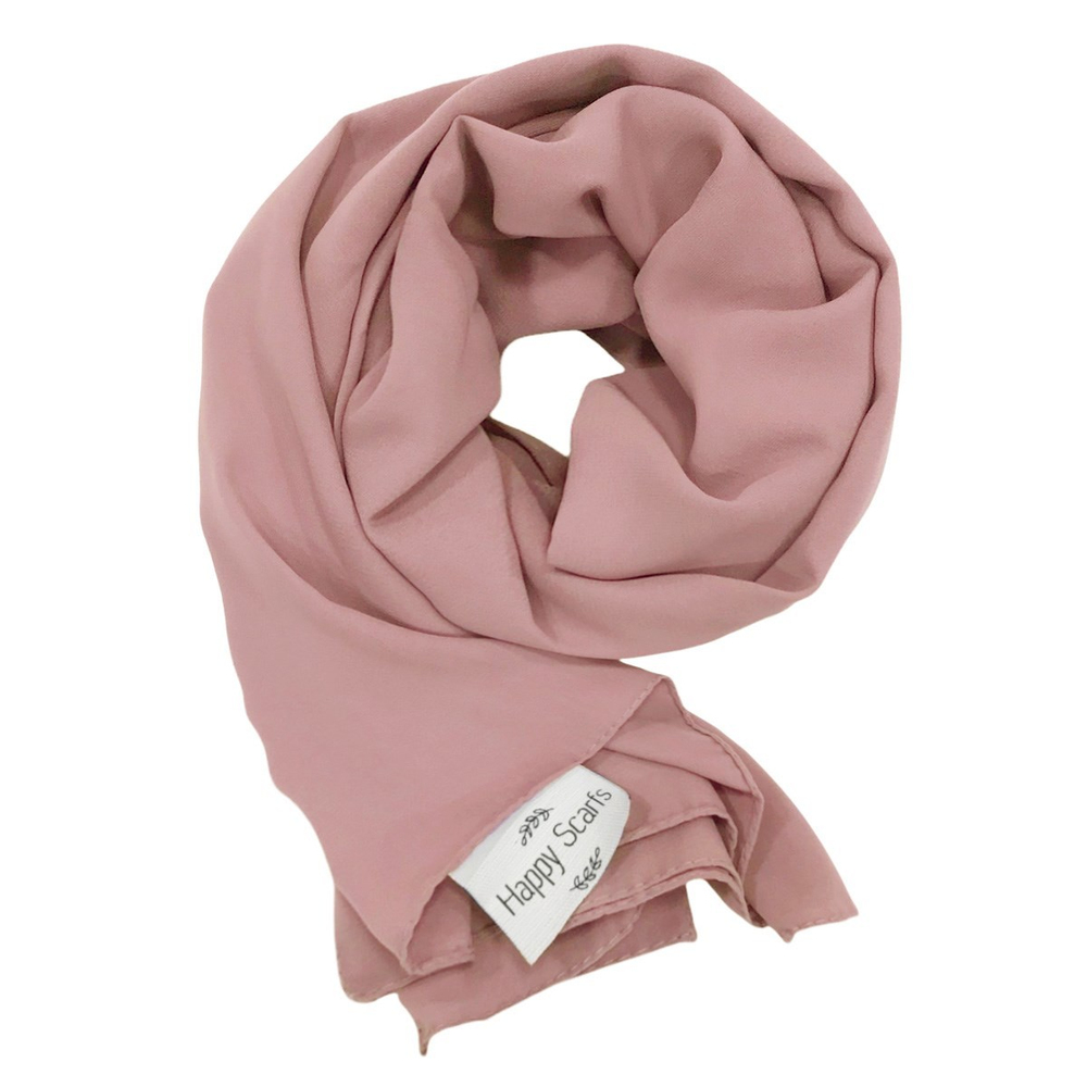 Happy Scarfs Medine İpeği Şal - Pudra