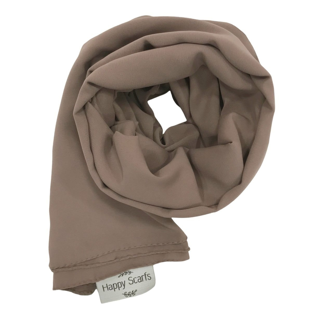Happy Scarfs Medine İpeği Şal - Sütlü Kahve