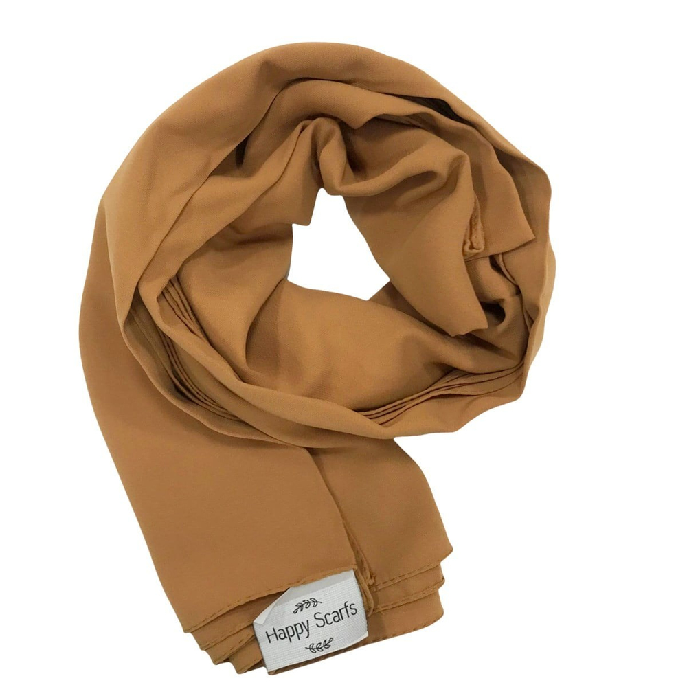 Happy Scarfs Medine İpeği Şal - Tarçın