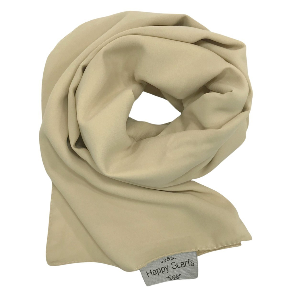 Happy Scarfs Medine İpeği Şal - Vanilya