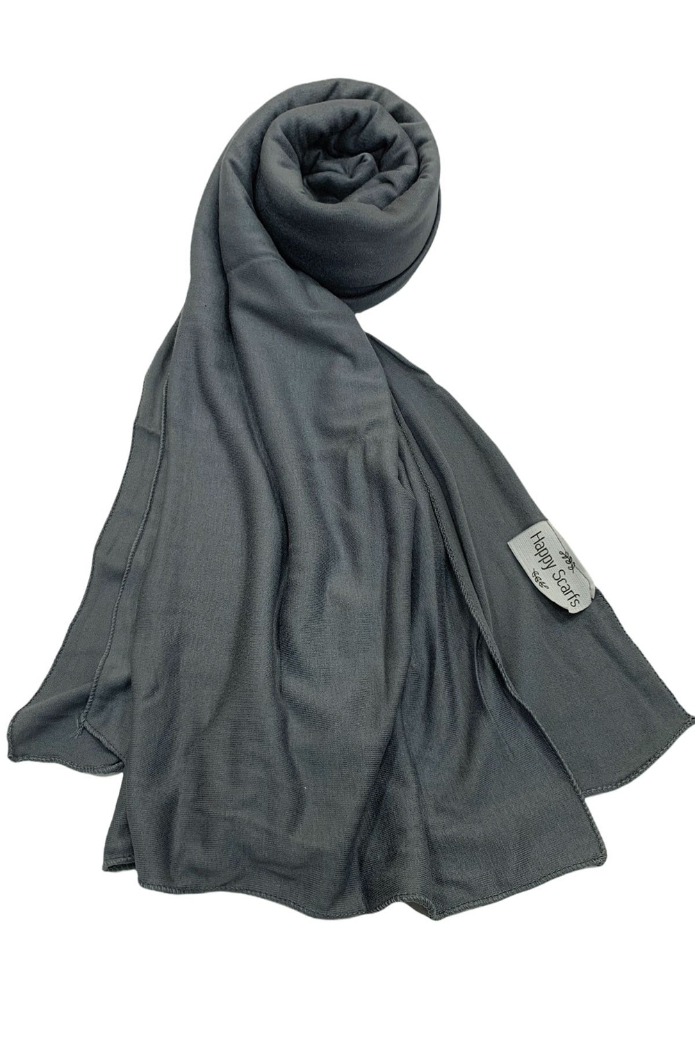 Happy Scarfs Penye Şal - Antrasit