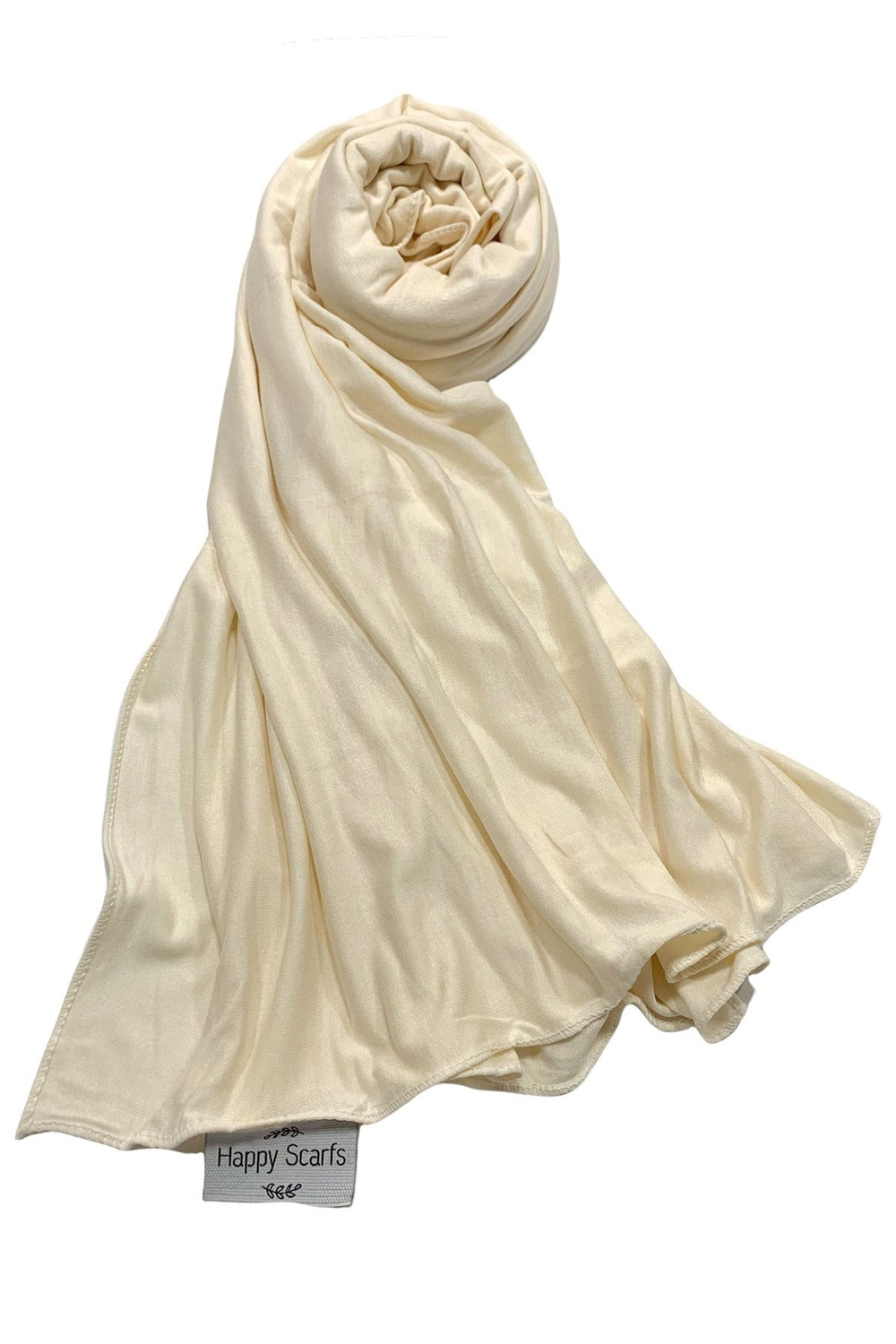 Happy Scarfs Penye Şal - Krem