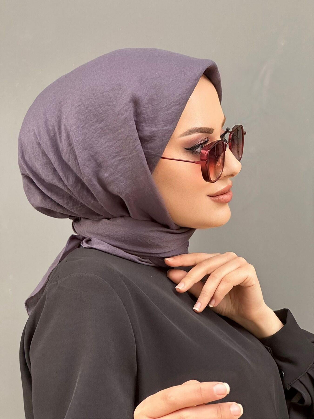 Harem Scarf Amor Eşarp - Antrasit
