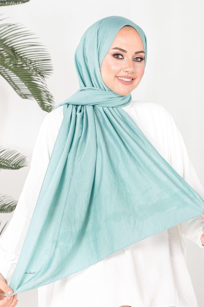 Harem Scarf Amor Şal - Mint Yeşili
