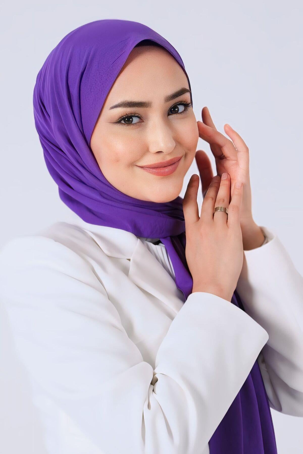 Harem Scarf Asya Şal - Mor