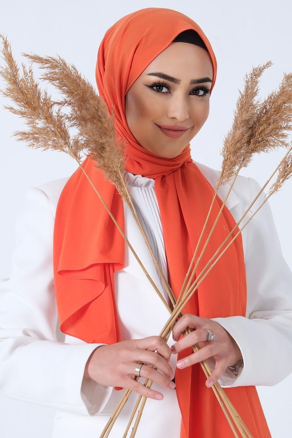 Harem Scarf Asya Şal - Oranj