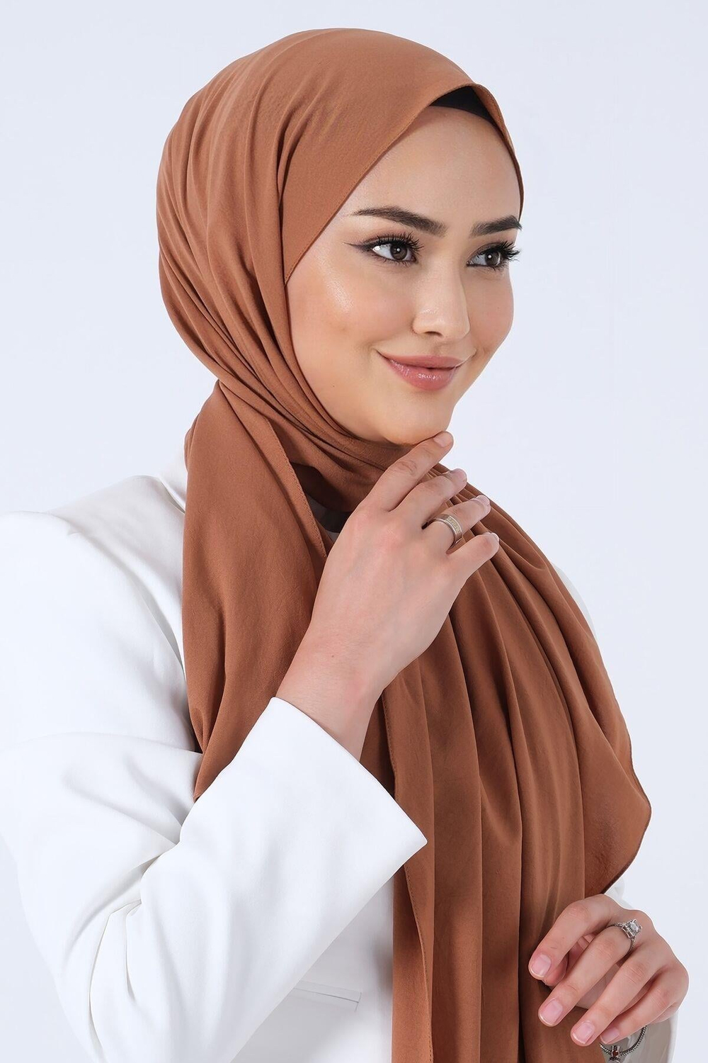 Harem Scarf Asya Şal - Taba