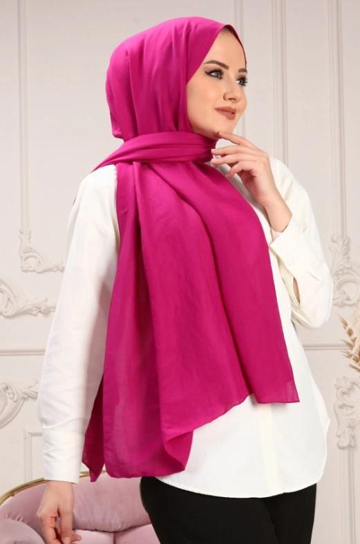 Harem Scarf İncila Şal - Fuşya