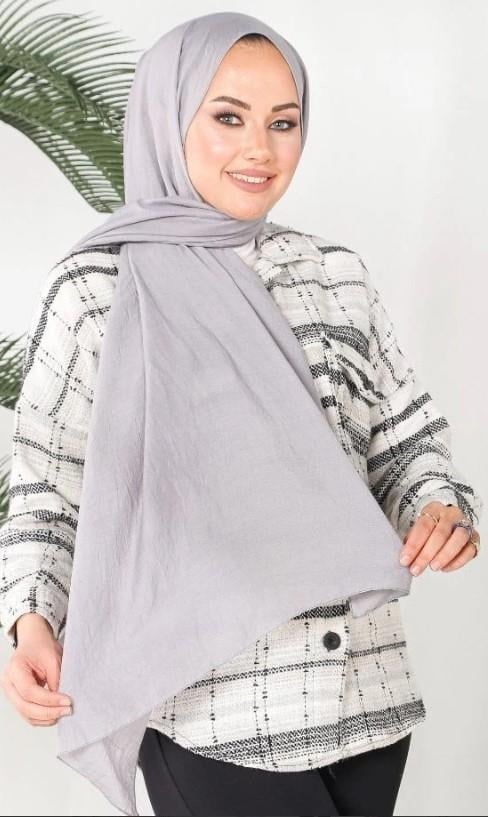 Harem Scarf İncila Şal - Gri