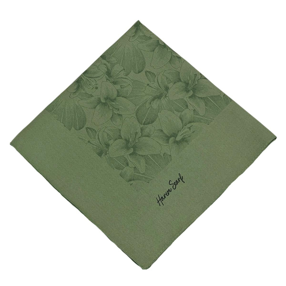 Harem Scarf Viskon Eşarp - Gold Derin - Haki
