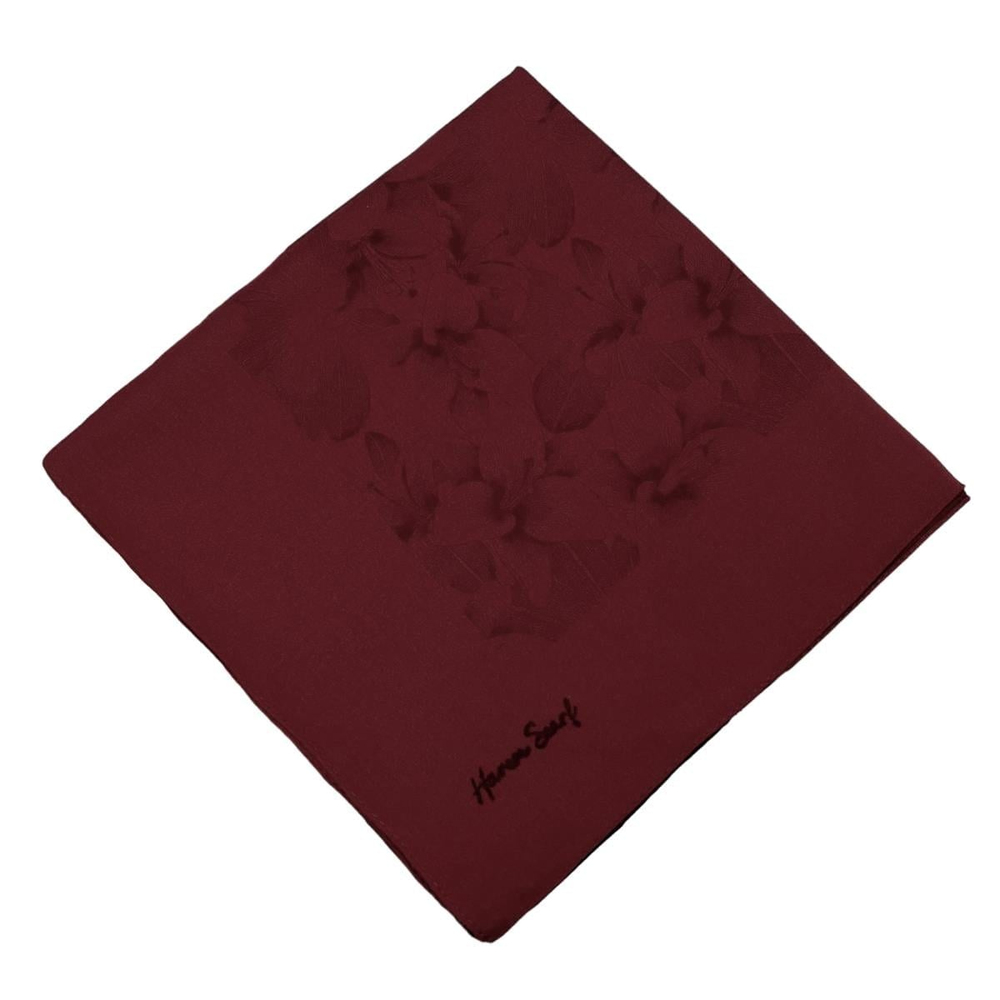 Harem Scarf Viskon Eşarp - Gold Derin - Bordo