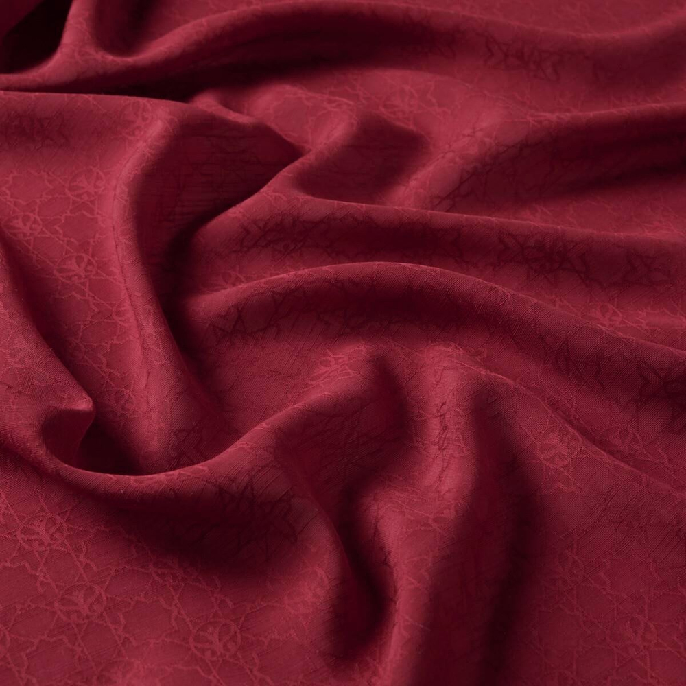 İpekevi Monogram Şal - Bordo