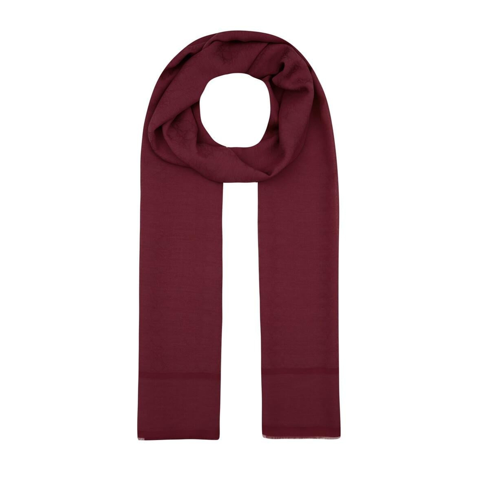 İpekevi Monogram Şal - Mini Seljuk - Fuşya