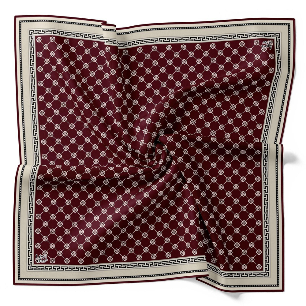 Levidor Kristal Eşarp - 1425 - Bordo