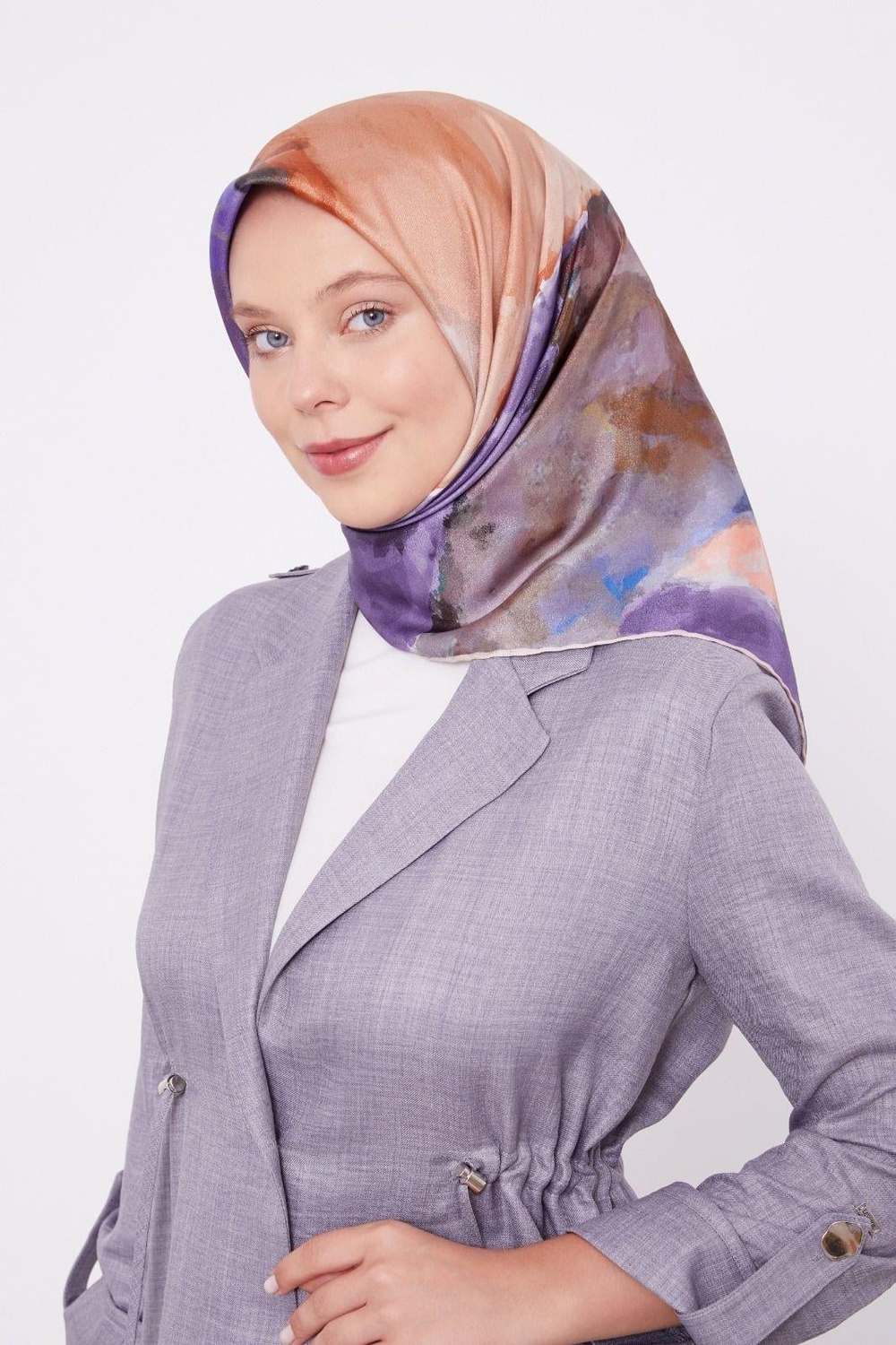 Levidor Kristal Eşarp - 17568 - Lavanta