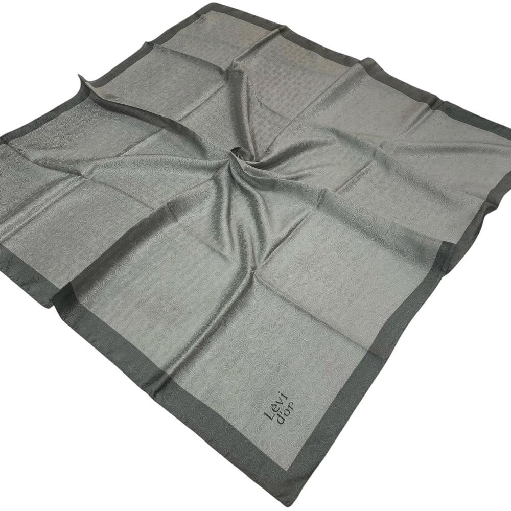Levidor Monogram Eşarp - Gri