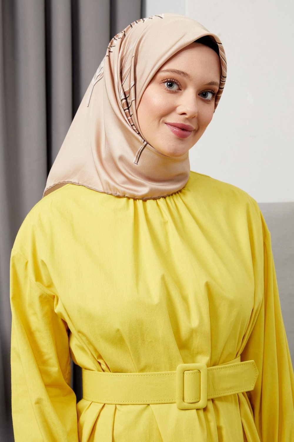 Levidor Trend Eşarp - 17563 - Taş