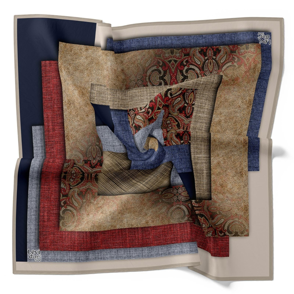 Levidor Trend Eşarp - 18947-01 Lacivert