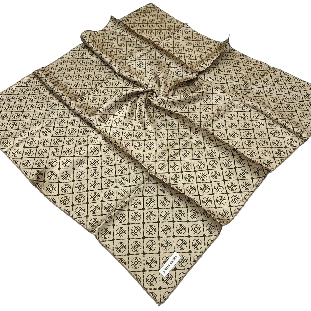 Pierre Cardin İpek Eşarp - 8631438-934 Soft Camel